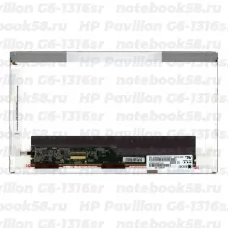 Матрица для ноутбука HP Pavilion G6-1316sr (1366x768 HD) TN, 40pin, Матовая