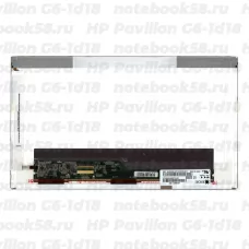 Матрица для ноутбука HP Pavilion G6-1d18 (1366x768 HD) TN, 40pin, Матовая