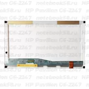 Матрица для ноутбука HP Pavilion G6-2247 (1366x768 HD) TN, 40pin, Глянцевая