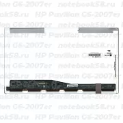 Матрица для ноутбука HP Pavilion G6-2007er (1366x768 HD) TN, 40pin, Глянцевая