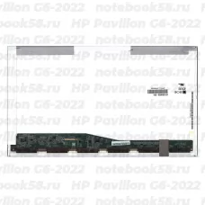 Матрица для ноутбука HP Pavilion G6-2022 (1366x768 HD) TN, 40pin, Глянцевая