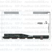 Матрица для ноутбука HP Pavilion G6-2053er (1366x768 HD) TN, 40pin, Глянцевая