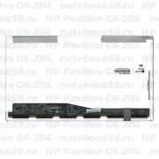 Матрица для ноутбука HP Pavilion G6-2114 (1366x768 HD) TN, 40pin, Глянцевая