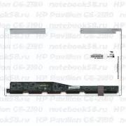 Матрица для ноутбука HP Pavilion G6-2180 (1366x768 HD) TN, 40pin, Глянцевая