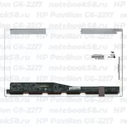 Матрица для ноутбука HP Pavilion G6-2217 (1366x768 HD) TN, 40pin, Глянцевая