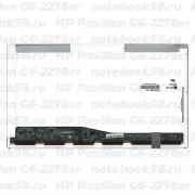 Матрица для ноутбука HP Pavilion G6-2278er (1366x768 HD) TN, 40pin, Глянцевая