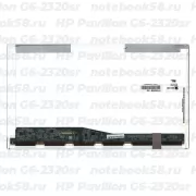 Матрица для ноутбука HP Pavilion G6-2320sr (1366x768 HD) TN, 40pin, Глянцевая