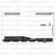 Матрица для ноутбука HP Pavilion G6-2329sr (1366x768 HD) TN, 40pin, Глянцевая