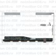 Матрица для ноутбука HP Pavilion G6-1118 (1366x768 HD) TN, 40pin, Глянцевая