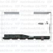 Матрица для ноутбука HP Pavilion G6-1197 (1366x768 HD) TN, 40pin, Глянцевая