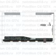 Матрица для ноутбука HP Pavilion G6-1274 (1366x768 HD) TN, 40pin, Глянцевая