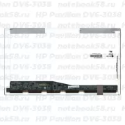 Матрица для ноутбука HP Pavilion DV6-3038 (1366x768 HD) TN, 40pin, Глянцевая