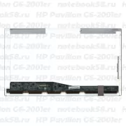 Матрица для ноутбука HP Pavilion G6-2001er (1366x768 HD) TN, 40pin, Глянцевая