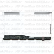 Матрица для ноутбука HP Pavilion G6-2081er (1366x768 HD) TN, 40pin, Глянцевая