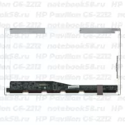 Матрица для ноутбука HP Pavilion G6-2212 (1366x768 HD) TN, 40pin, Глянцевая