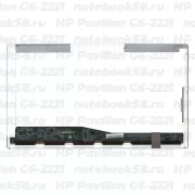 Матрица для ноутбука HP Pavilion G6-2221 (1366x768 HD) TN, 40pin, Глянцевая
