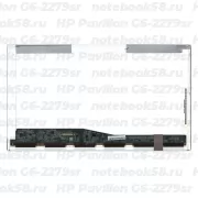 Матрица для ноутбука HP Pavilion G6-2279sr (1366x768 HD) TN, 40pin, Глянцевая