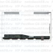 Матрица для ноутбука HP Pavilion G6-2283sr (1366x768 HD) TN, 40pin, Глянцевая