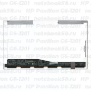 Матрица для ноутбука HP Pavilion G6-1201 (1366x768 HD) TN, 40pin, Глянцевая