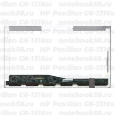 Матрица для ноутбука HP Pavilion G6-1316sr (1366x768 HD) TN, 40pin, Глянцевая