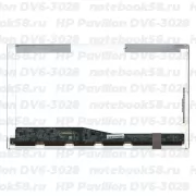 Матрица для ноутбука HP Pavilion DV6-3028 (1366x768 HD) TN, 40pin, Глянцевая