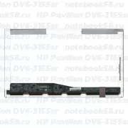 Матрица для ноутбука HP Pavilion DV6-3155sr (1366x768 HD) TN, 40pin, Глянцевая