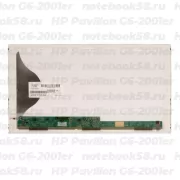 Матрица для ноутбука HP Pavilion G6-2001er (1366x768 HD) TN, 40pin, Матовая