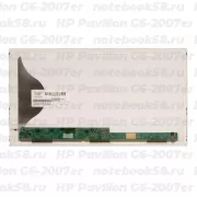 Матрица для ноутбука HP Pavilion G6-2007er (1366x768 HD) TN, 40pin, Матовая