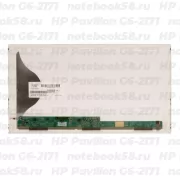 Матрица для ноутбука HP Pavilion G6-2171 (1366x768 HD) TN, 40pin, Матовая