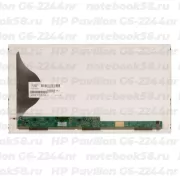 Матрица для ноутбука HP Pavilion G6-2244nr (1366x768 HD) TN, 40pin, Матовая