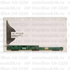 Матрица для ноутбука HP Pavilion G6-1229 (1366x768 HD) TN, 40pin, Матовая