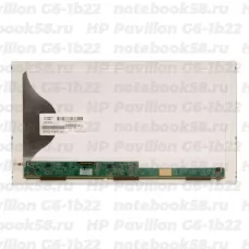 Матрица для ноутбука HP Pavilion G6-1b22 (1366x768 HD) TN, 40pin, Матовая