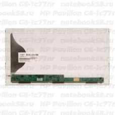 Матрица для ноутбука HP Pavilion G6-1c77nr (1366x768 HD) TN, 40pin, Матовая