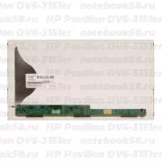 Матрица для ноутбука HP Pavilion DV6-3151er (1366x768 HD) TN, 40pin, Матовая