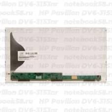 Матрица для ноутбука HP Pavilion DV6-3153nr (1366x768 HD) TN, 40pin, Матовая