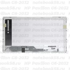 Матрица для ноутбука HP Pavilion G6-2032 (1366x768 HD) TN, 40pin, Глянцевая