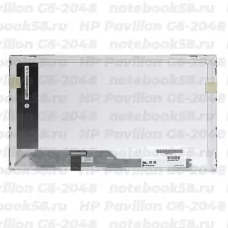 Матрица для ноутбука HP Pavilion G6-2048 (1366x768 HD) TN, 40pin, Глянцевая