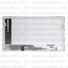 Матрица для ноутбука HP Pavilion G6-2071 (1366x768 HD) TN, 40pin, Глянцевая