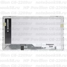 Матрица для ноутбука HP Pavilion G6-2209sr (1366x768 HD) TN, 40pin, Глянцевая