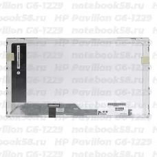 Матрица для ноутбука HP Pavilion G6-1229 (1366x768 HD) TN, 40pin, Глянцевая