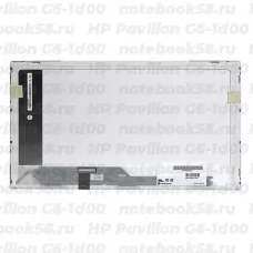 Матрица для ноутбука HP Pavilion G6-1d00 (1366x768 HD) TN, 40pin, Глянцевая