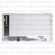 Матрица для ноутбука HP Pavilion DV6-3104er (1366x768 HD) TN, 40pin, Глянцевая