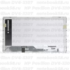 Матрица для ноутбука HP Pavilion DV6-3307 (1366x768 HD) TN, 40pin, Глянцевая