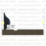 Матрица для ноутбука HP Pavilion G6-2017 (1366x768 HD) TN, 40pin, Глянцевая