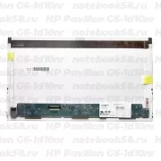 Матрица для ноутбука HP Pavilion G6-1d10nr (1366x768 HD) TN, 40pin, Матовая