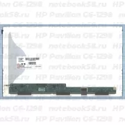 Матрица для ноутбука HP Pavilion G6-1298 (1366x768 HD) TN, 40pin, Матовая