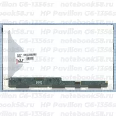 Матрица для ноутбука HP Pavilion G6-1356sr (1366x768 HD) TN, 40pin, Матовая