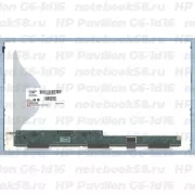 Матрица для ноутбука HP Pavilion G6-1d16 (1366x768 HD) TN, 40pin, Матовая