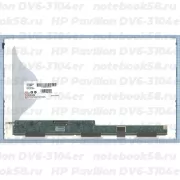 Матрица для ноутбука HP Pavilion DV6-3104er (1366x768 HD) TN, 40pin, Матовая