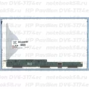 Матрица для ноутбука HP Pavilion DV6-3174er (1366x768 HD) TN, 40pin, Матовая